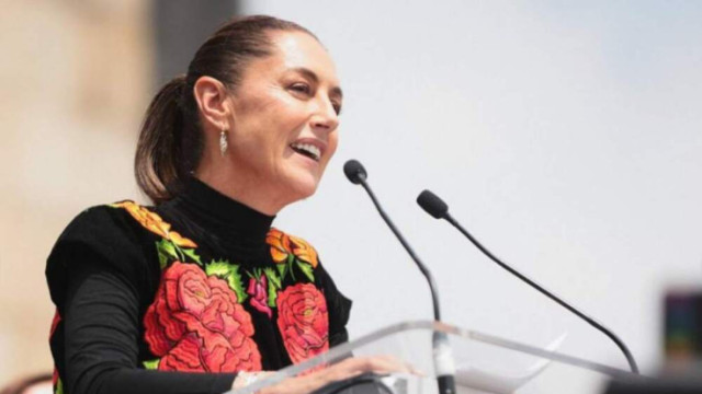 Photo of Mexican President Claudia Sheinbaum